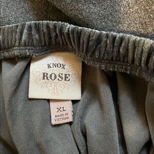 Knox Rose Green velvet off shoulder top